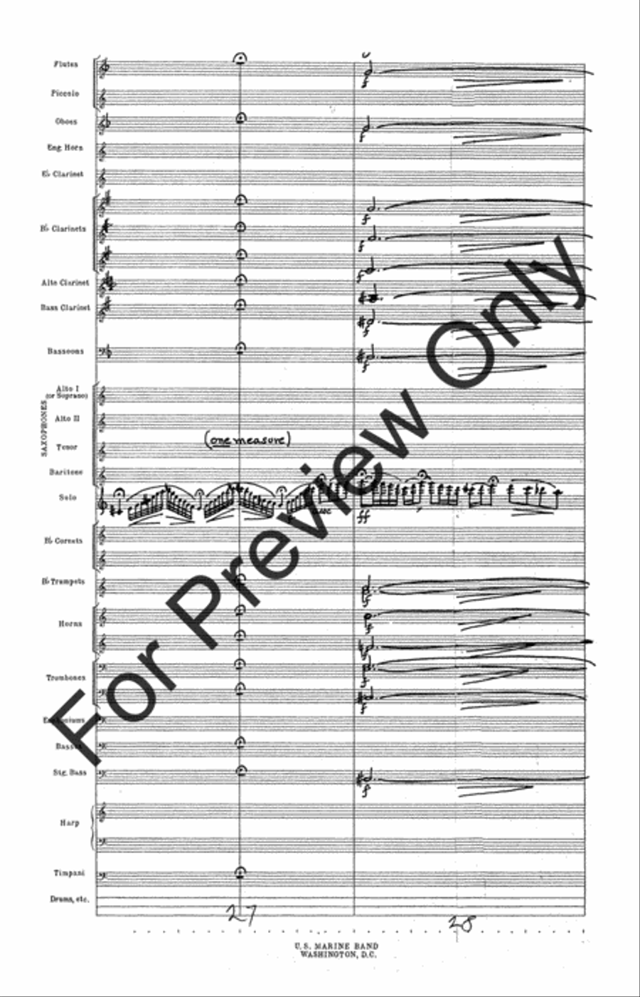 Fantasie Pastoral Hongroise (Score) Concert Band scores gallery preview page 11