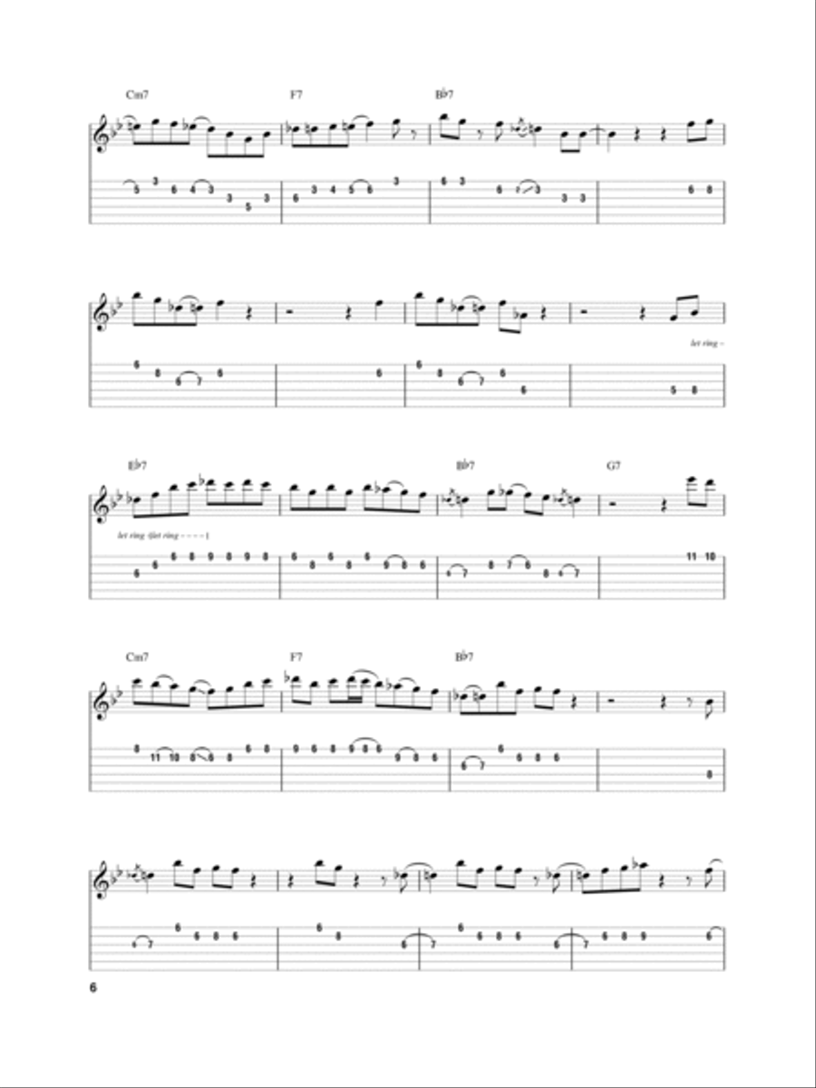 Royal Garden Blues Electric Guitar scores gallery preview page 6