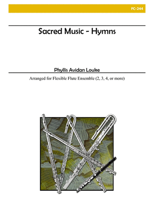 Book cover for Sacred Music - Hymns (Flexible Flute Ensemble)