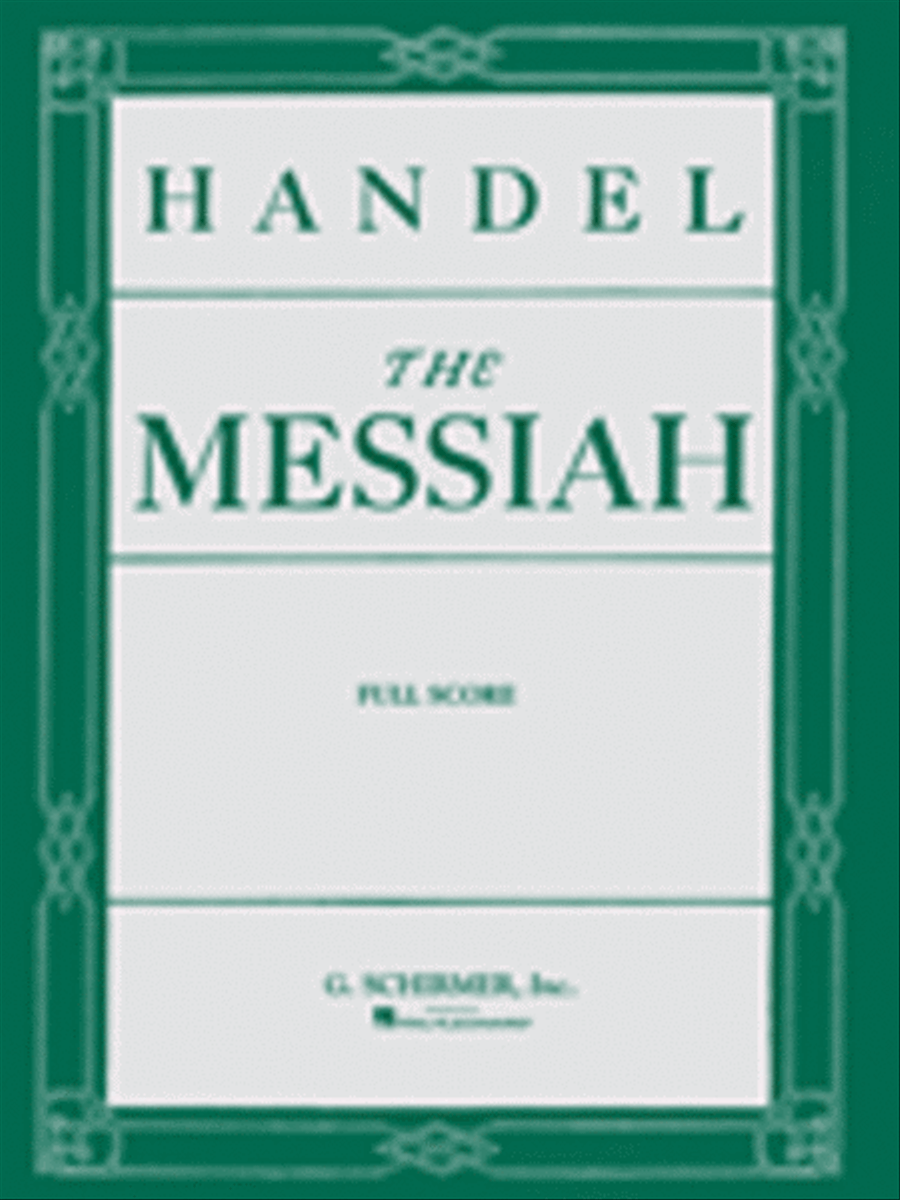 Messiah (Oratorio, 1741) Choir scores gallery preview page 1