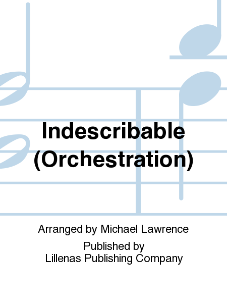 Indescribable (Orchestration) image number null