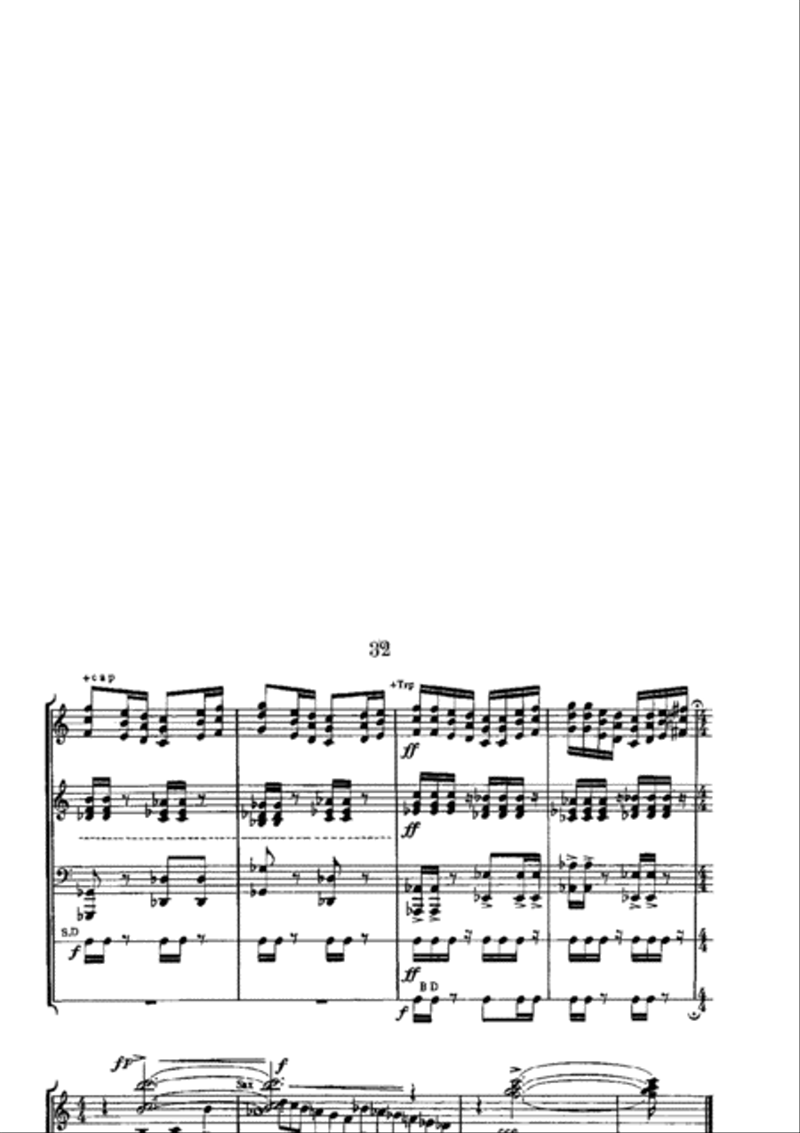 Triptiek voor Fanfare Concert Band scores gallery preview page 35