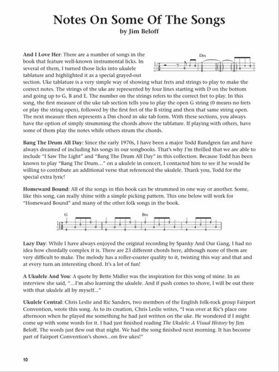 The Daily Ukulele: Leap Year Edition for Baritone Ukulele Piano scores gallery preview page 11