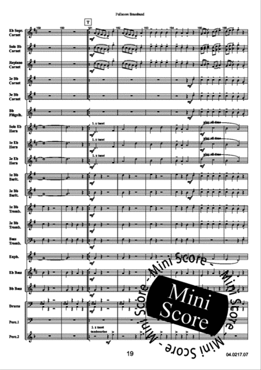 For Fans Only Brass Band scores gallery preview page 21