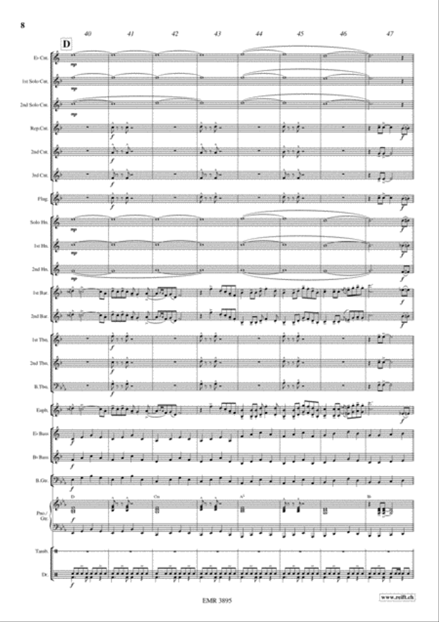 Let's Twist Again Brass Band scores gallery preview page 9