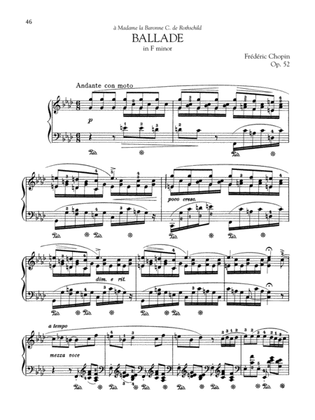 Ballade in F minor, Op. 52
