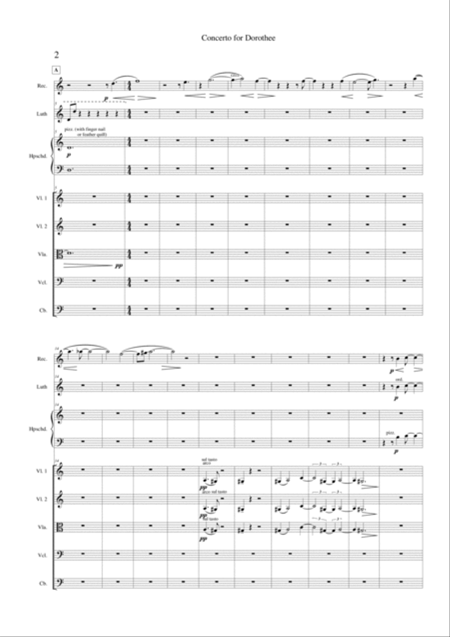 Concerto for Dorothee Large Ensemble scores gallery preview page 2