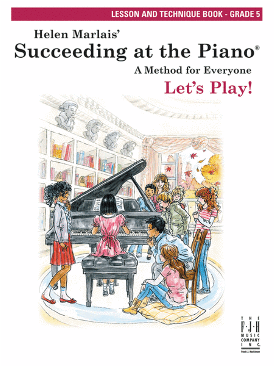 Succeeding at the Piano, Lesson & Technique Book - Grade 5 Piano Method scores gallery preview page 2