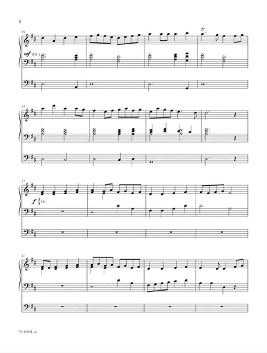 Symphonic Hymns for Organ (Digital Download) Organ scores gallery preview page 6