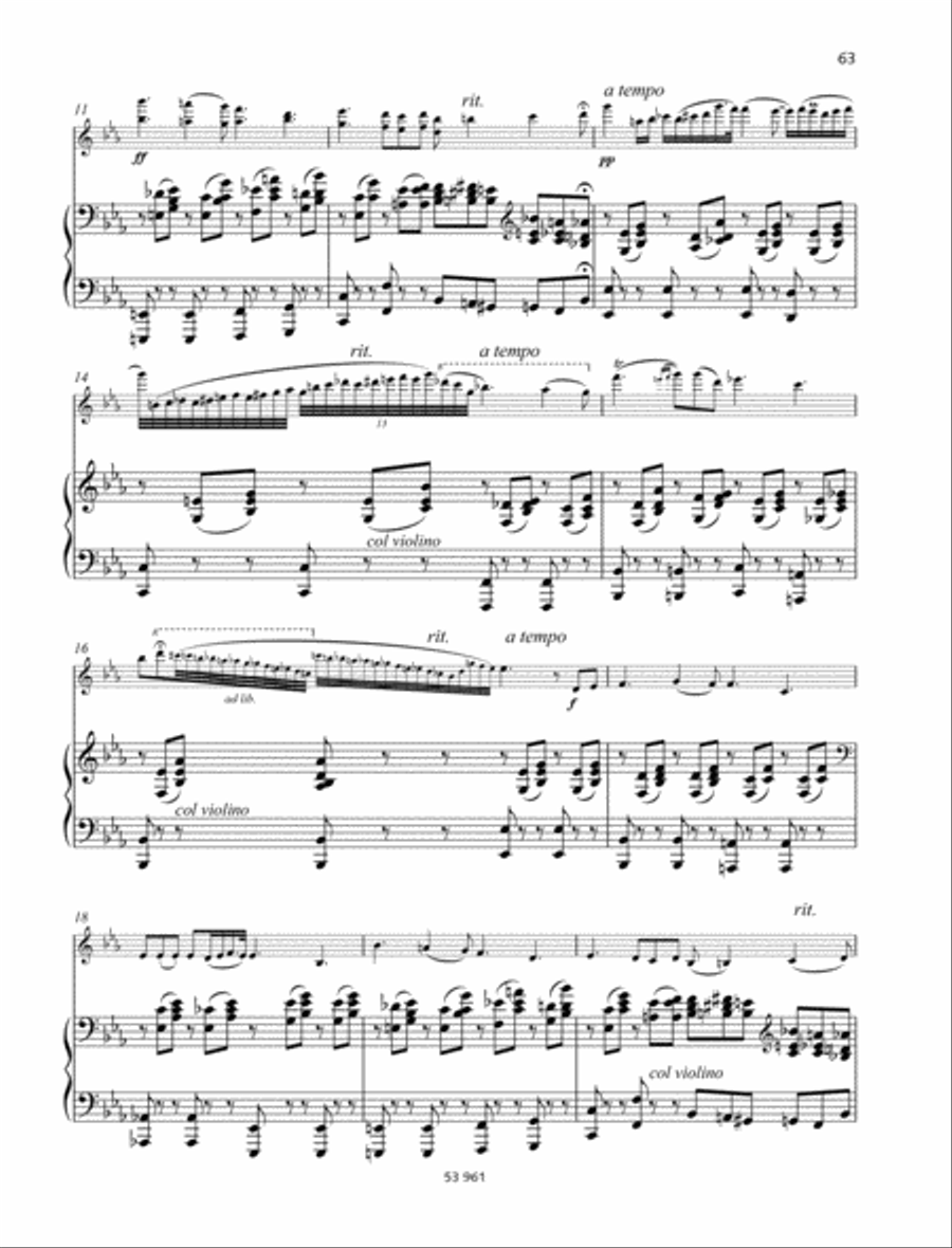 Nocturne Nocturne Violin Solo scores gallery preview page 2