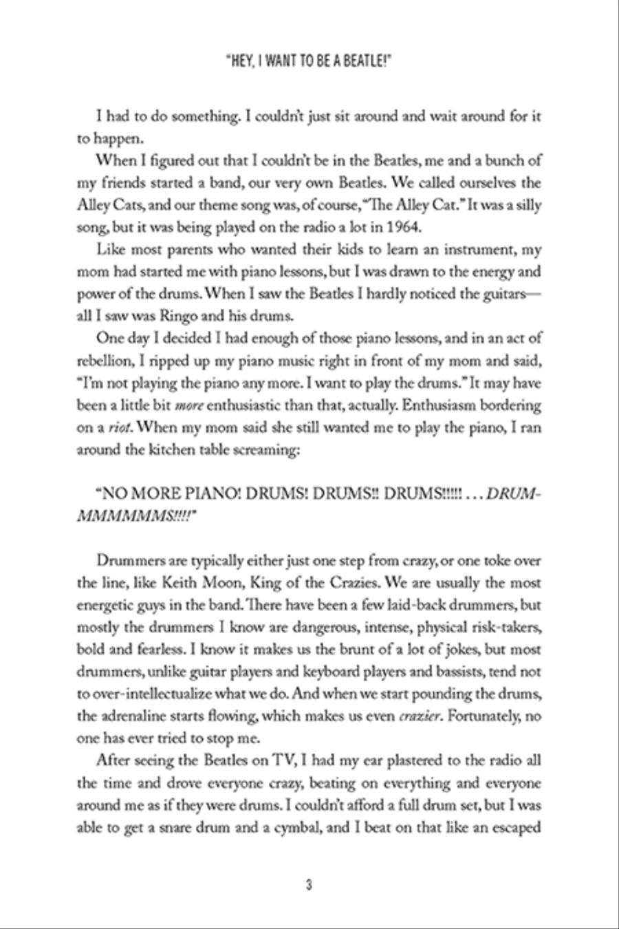 Sex, Drums, Rock 'n' Roll! Drums scores gallery preview page 8