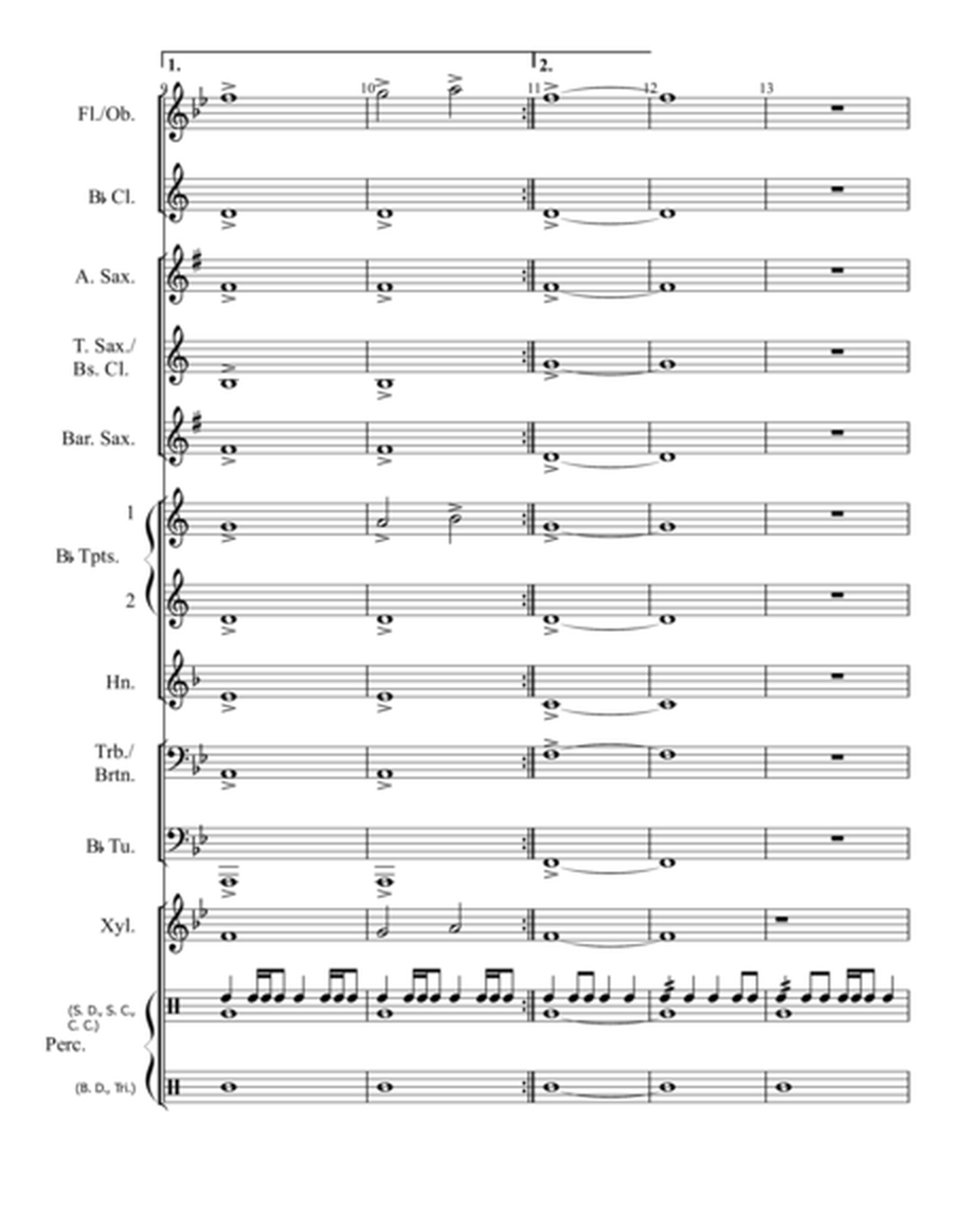 Gateway to Olympus - Conductor Score