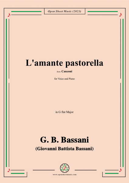 G. B. Bassani-L'amante pastorella,in G flat Major