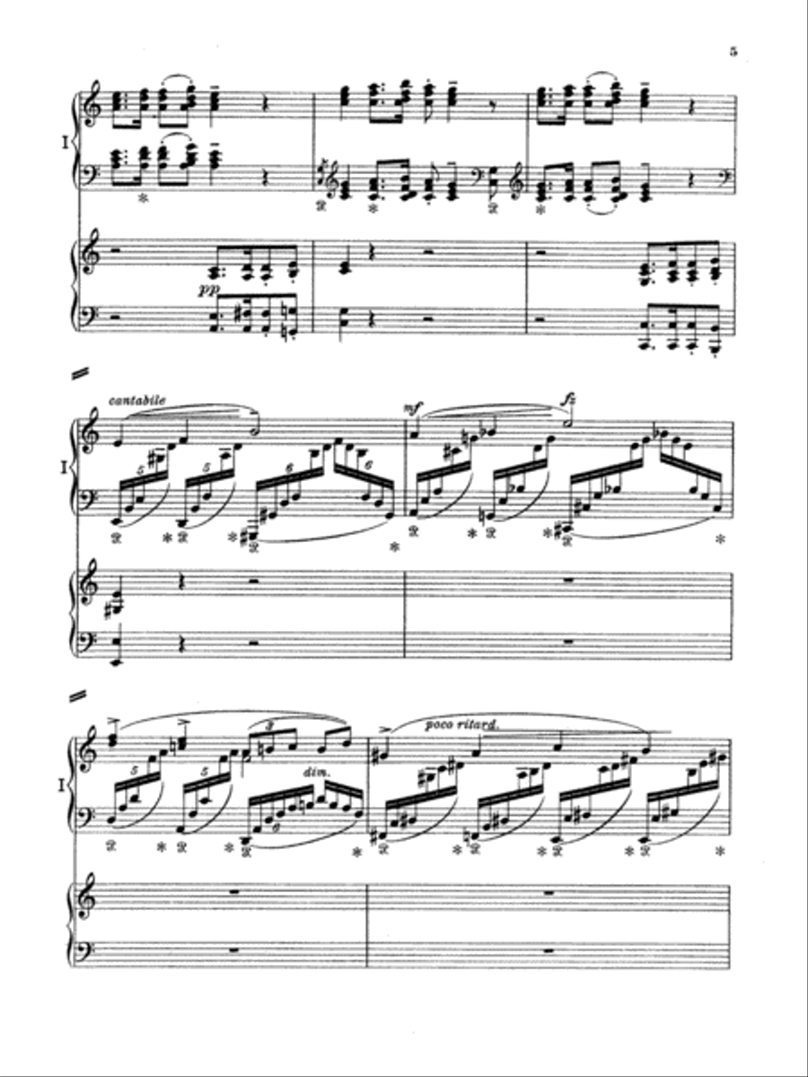 Grieg: Piano Concerto in A Minor, Op. 16 Piano scores gallery preview page 3