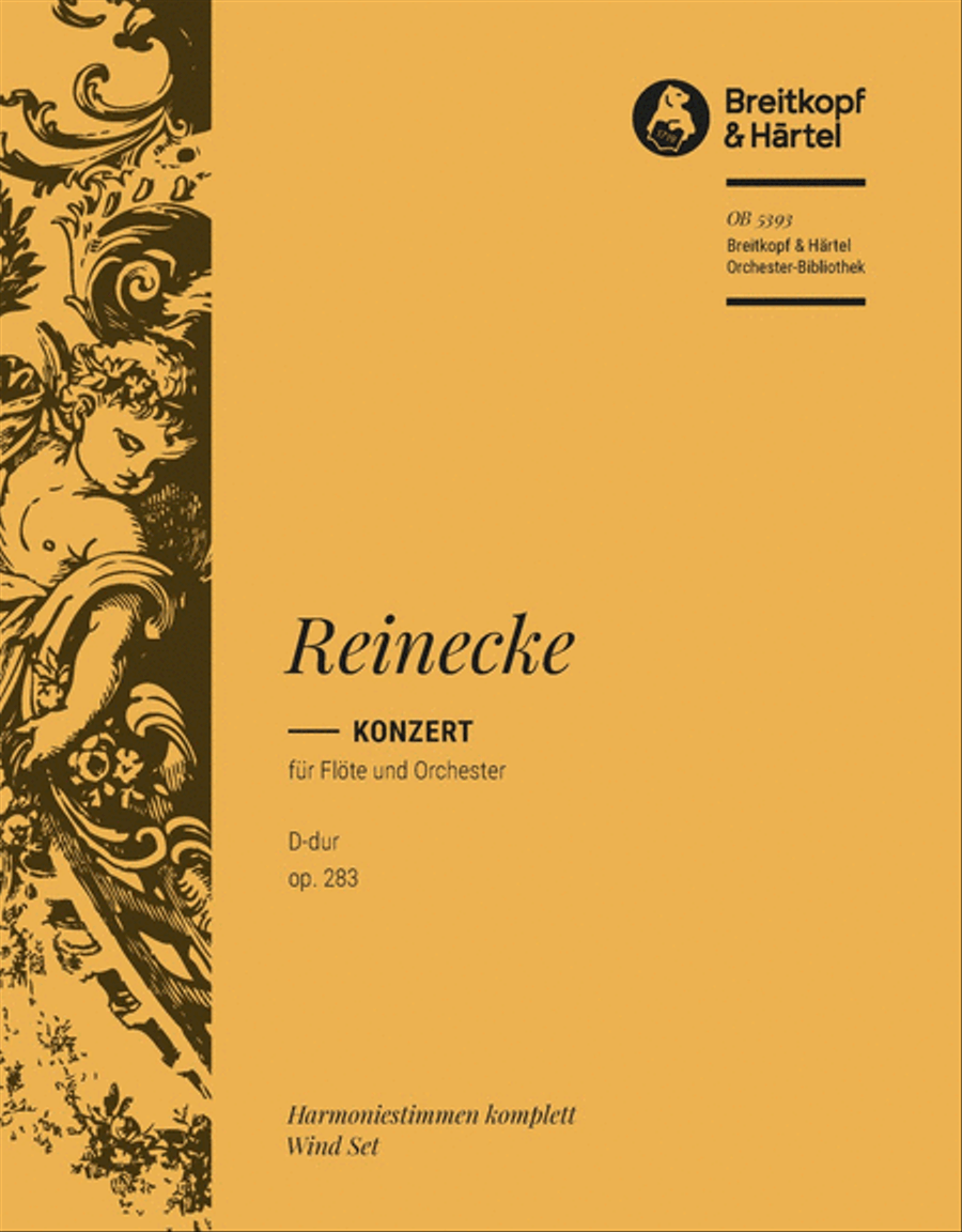 Flute Concerto in D major Op. 283 Orchestra scores gallery preview page 1