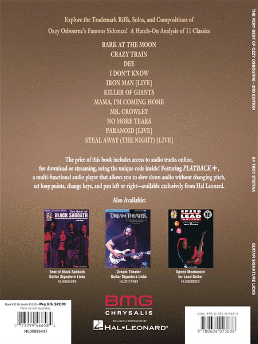 The Very Best of Ozzy Osbourne - 2nd Edition Electric Guitar scores gallery preview page 6
