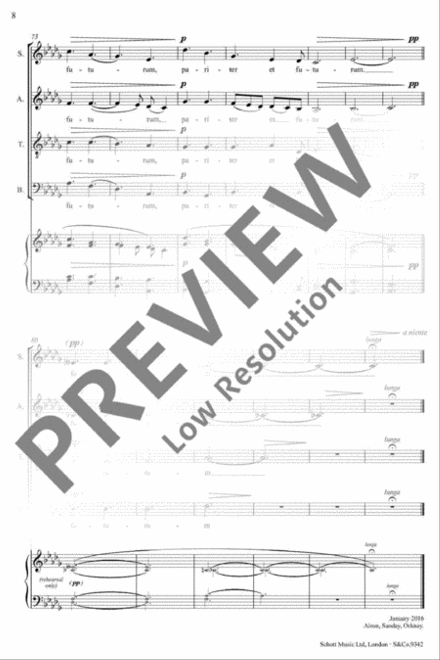 The Golden Solstice 4-Part scores gallery preview page 11