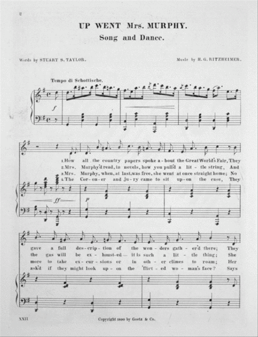 Up Went Mrs. Murphy Voice scores gallery preview page 2
