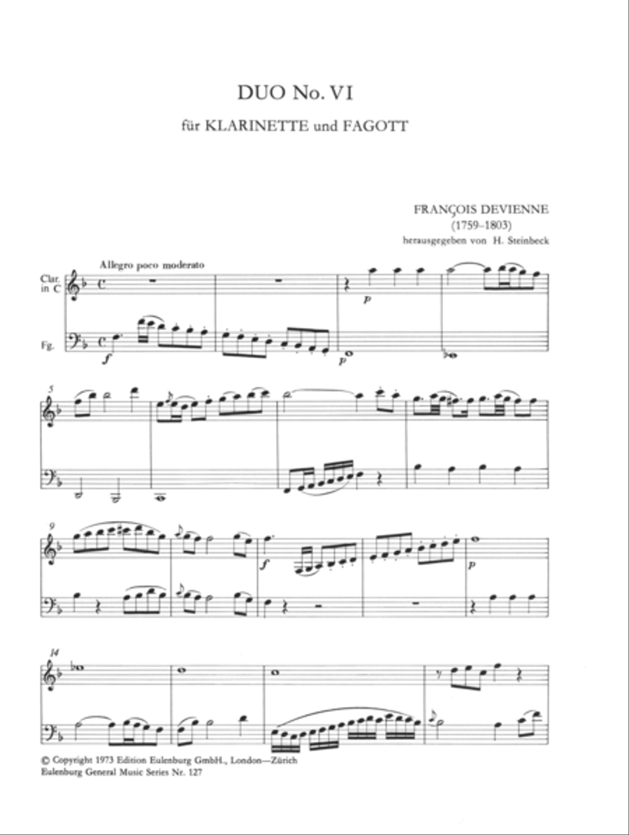 Duo no. 6 Duo no. 6 Bassoon scores gallery preview page 2
