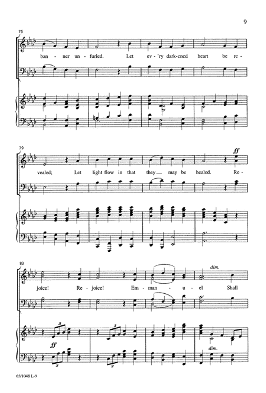 The Light of the World The Light of the World 4-Part scores gallery preview page 11