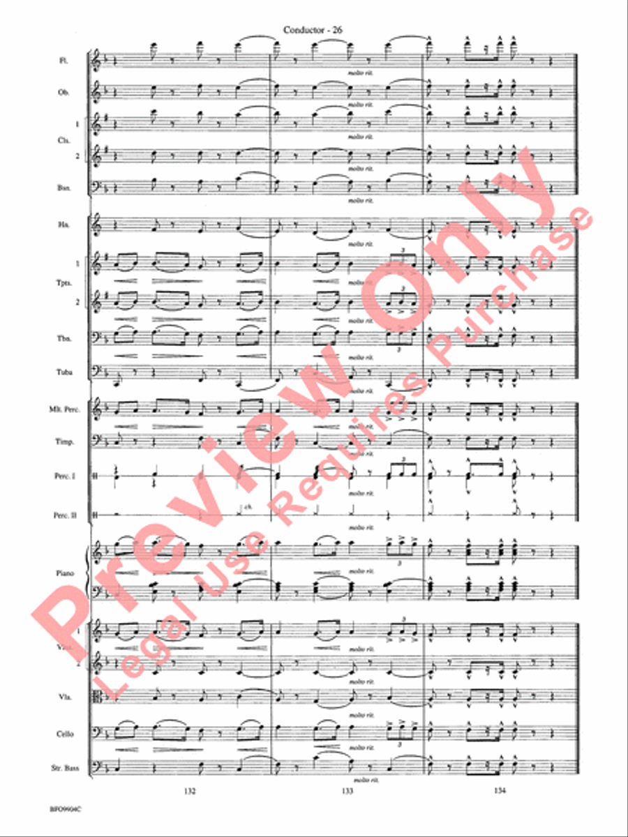Commencement Suite Full Orchestra scores gallery preview page 29
