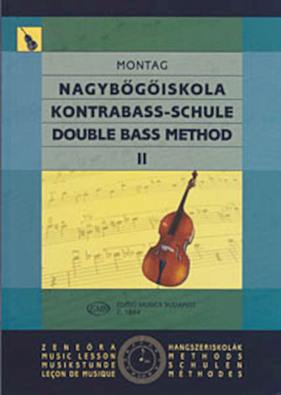 Lajos Montag: Double Bass Method - Volume 2