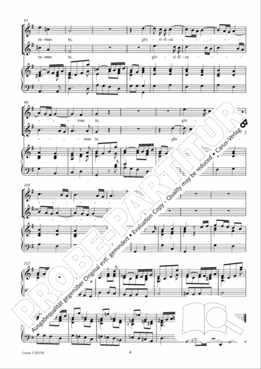 Laudamus Te Women's Choir scores gallery preview page 5