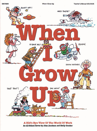 Book cover for When I Grow Up - Teacher's Edition