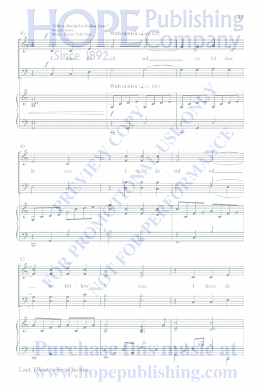 Who Is Jesus? 4-Part scores gallery preview page 45