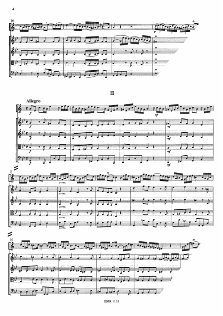 Konzert g-moll String Orchestra scores gallery preview page 4