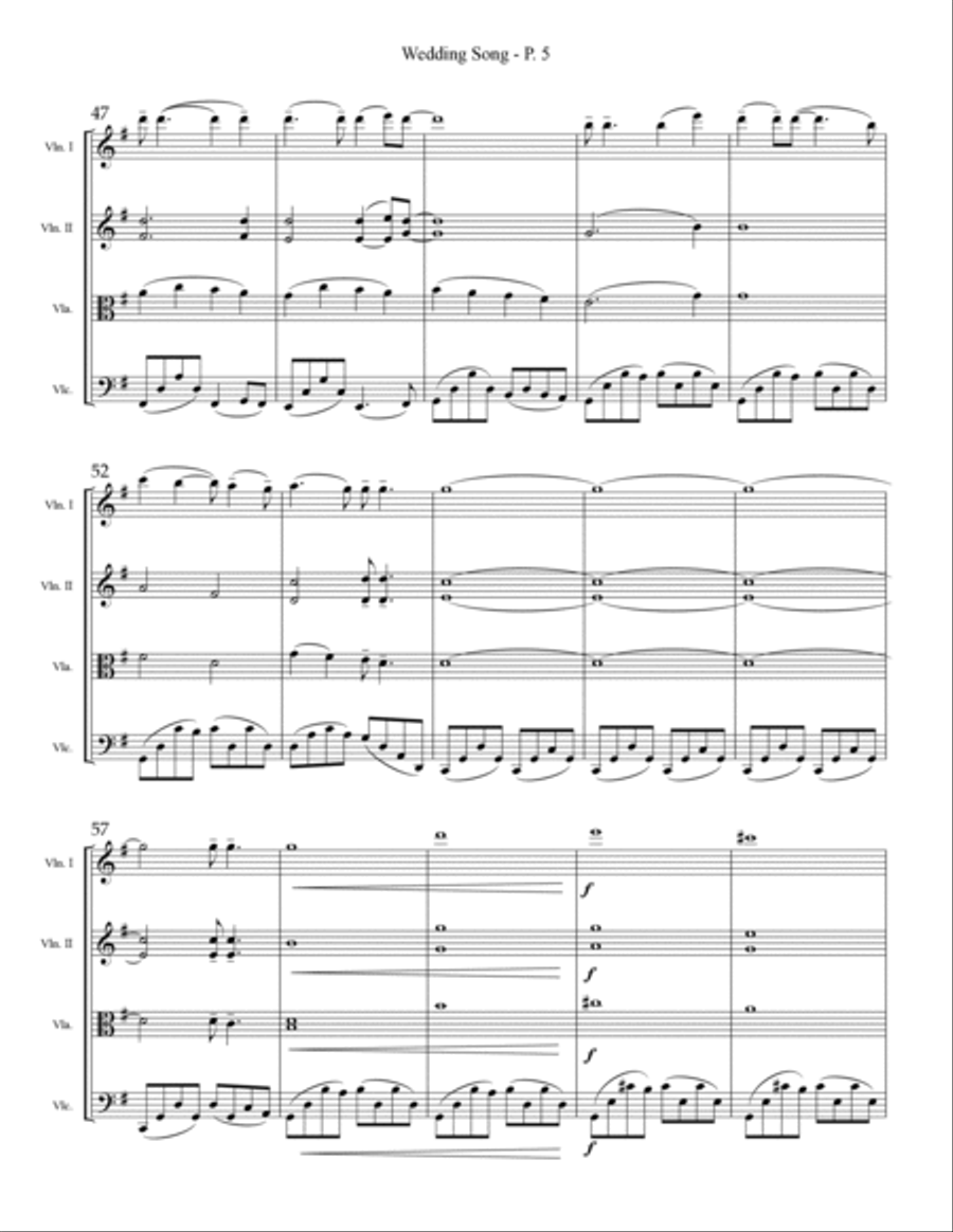 Wedding Song (There Is Love) image number null