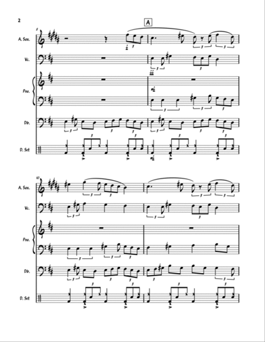 Cellazz Jazz Ensemble scores gallery preview page 2