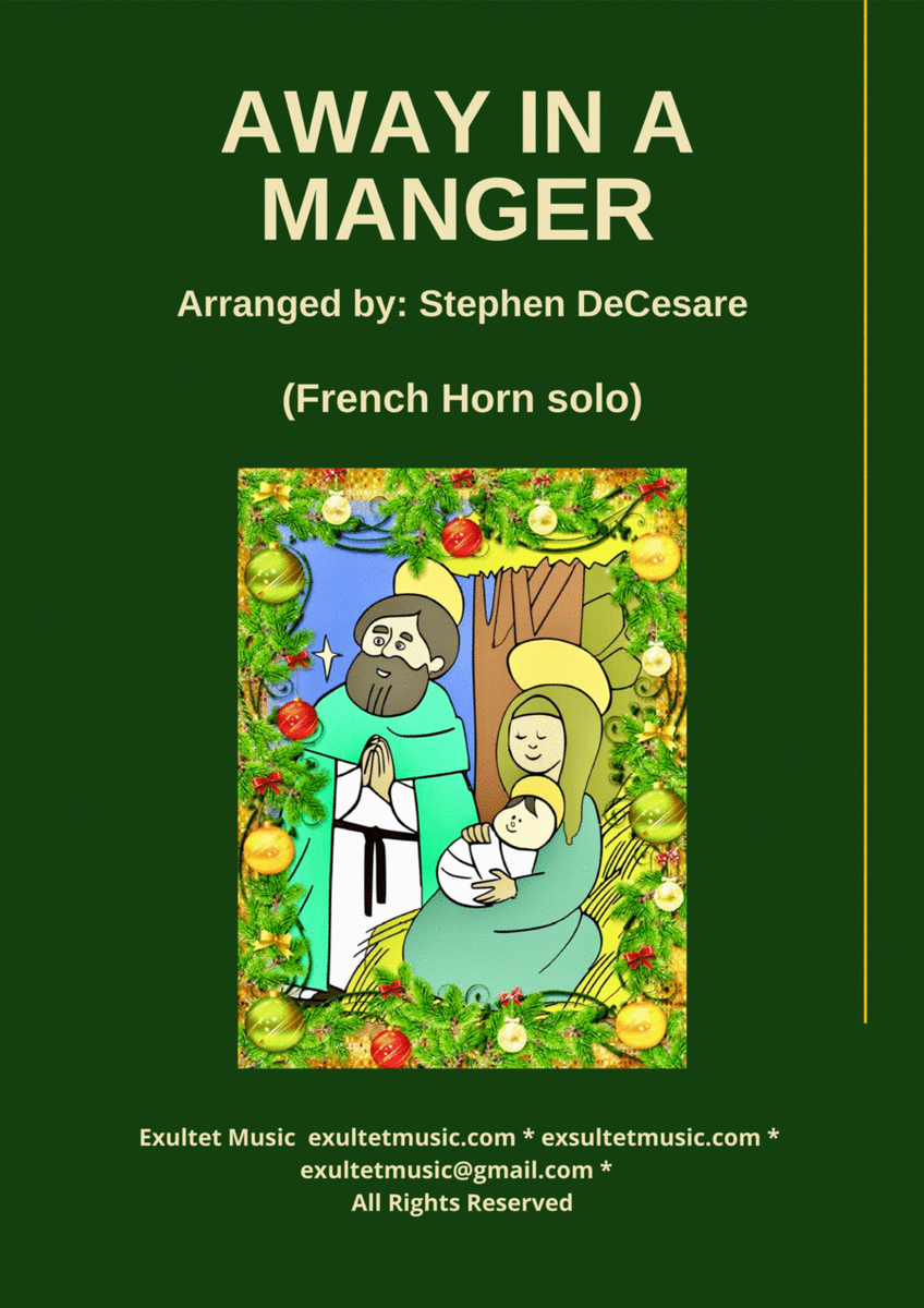 Away In A Manger (French Horn solo and Piano) image number null