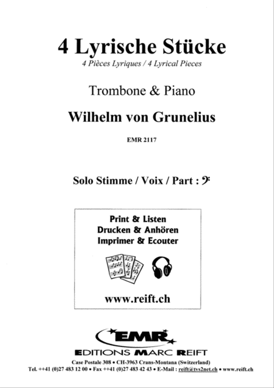 4 Lyrische Stucke Piano Accompaniment scores gallery preview page 16