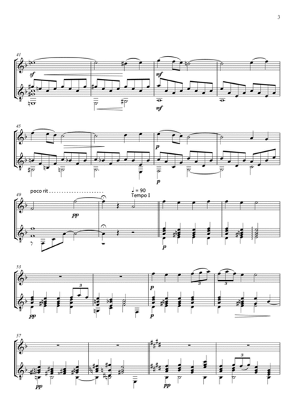 RÊVERIE - CLAUDE DEBUSSY - FOR VIOLIN AND GUITAR image number null