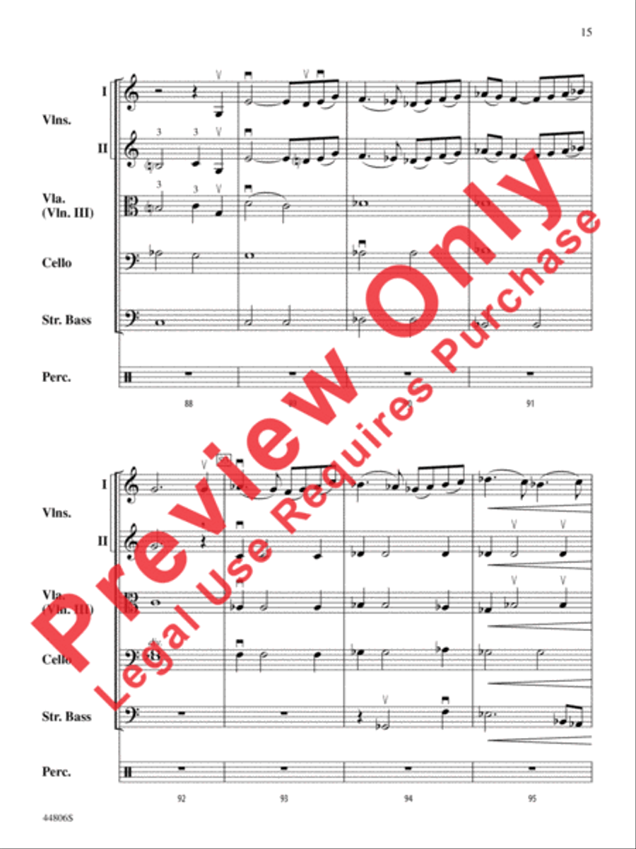 Star Wars Heroes Star Wars Heroes String Orchestra scores gallery preview page 16