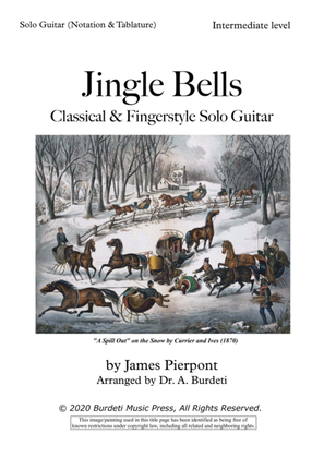 Book cover for Jingle Bells - Fingerstyle (Solo Guitar)