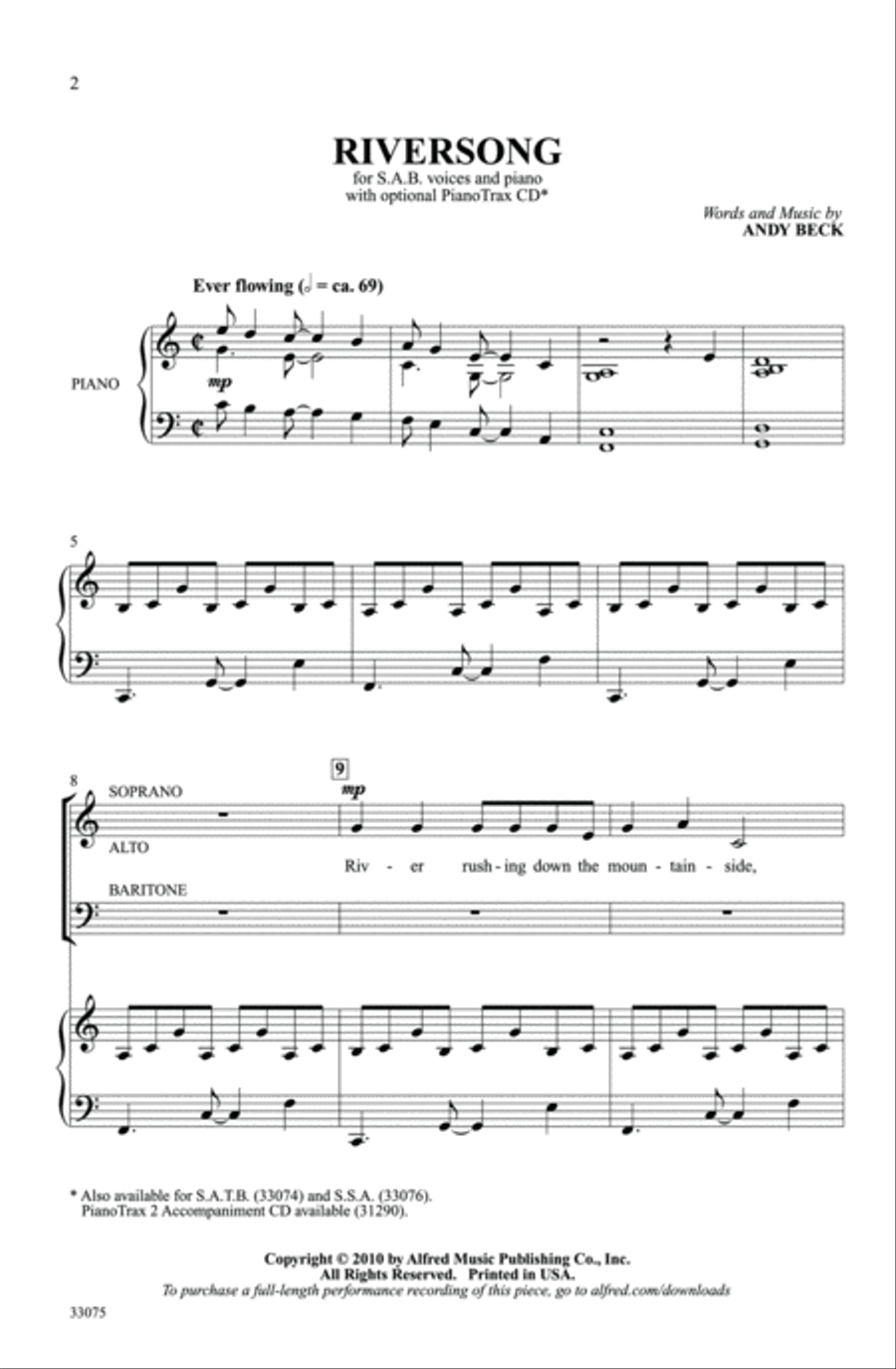 Riversong Riversong 3-Part scores gallery preview page 13