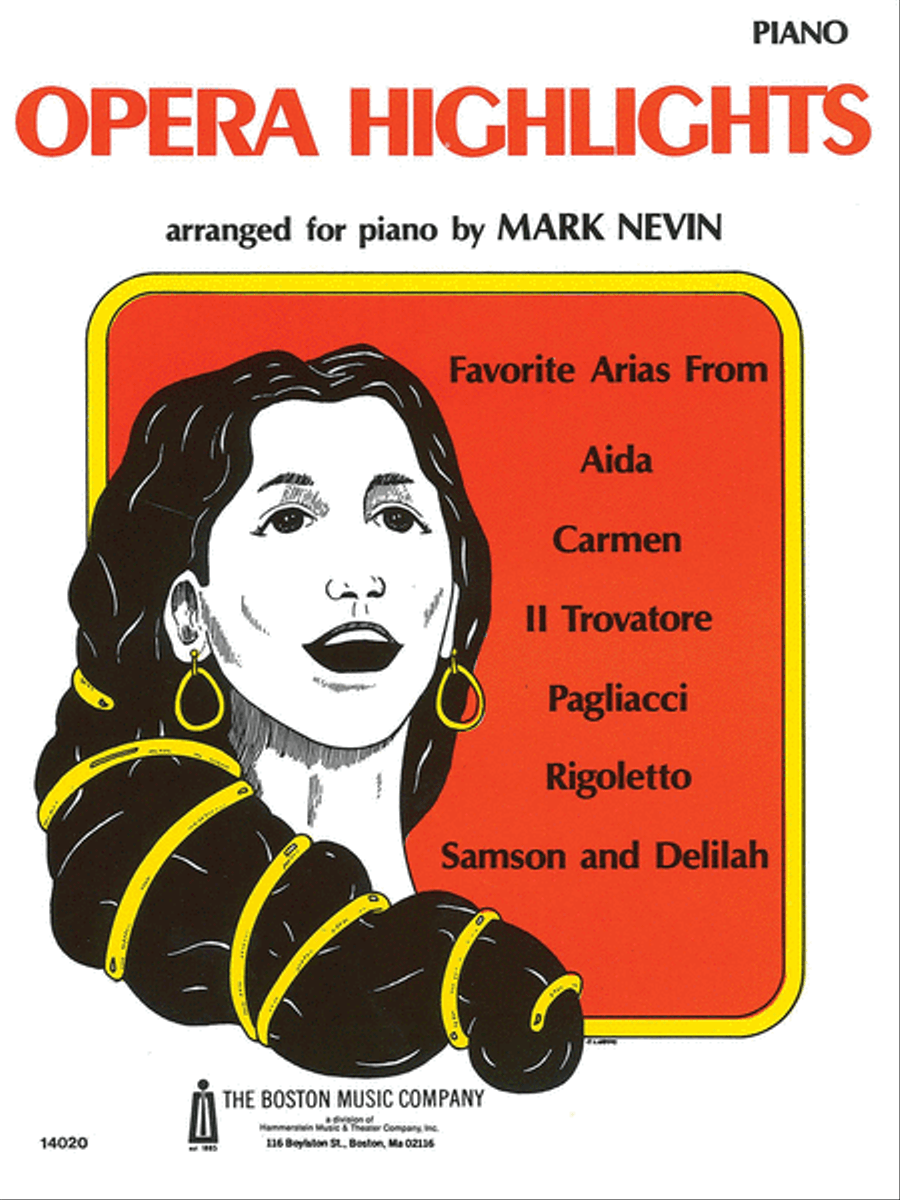 Opera Highlights For Piano Piano Accompaniment scores gallery preview page 1