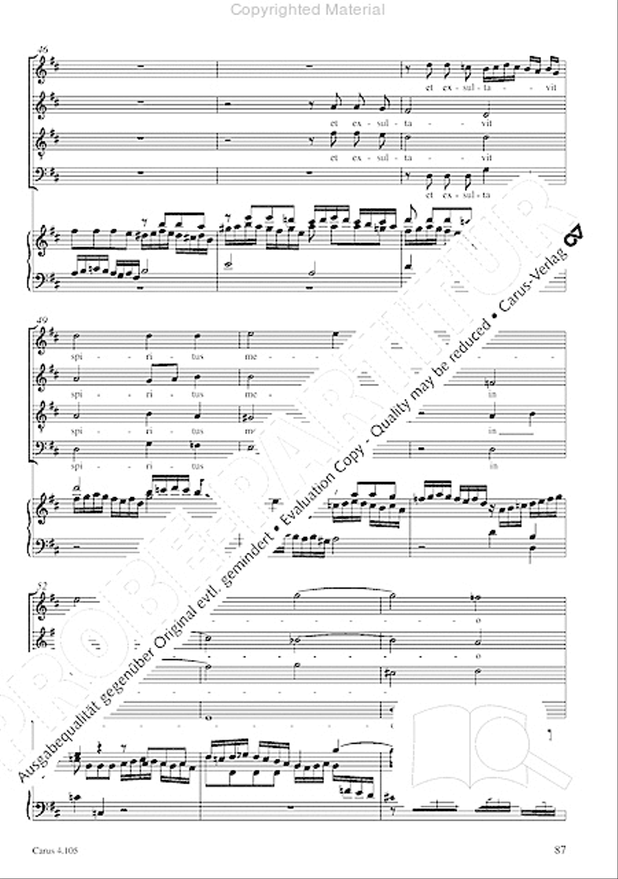 Choral collection Mendelssohn - editionchor Choir scores gallery preview page 88