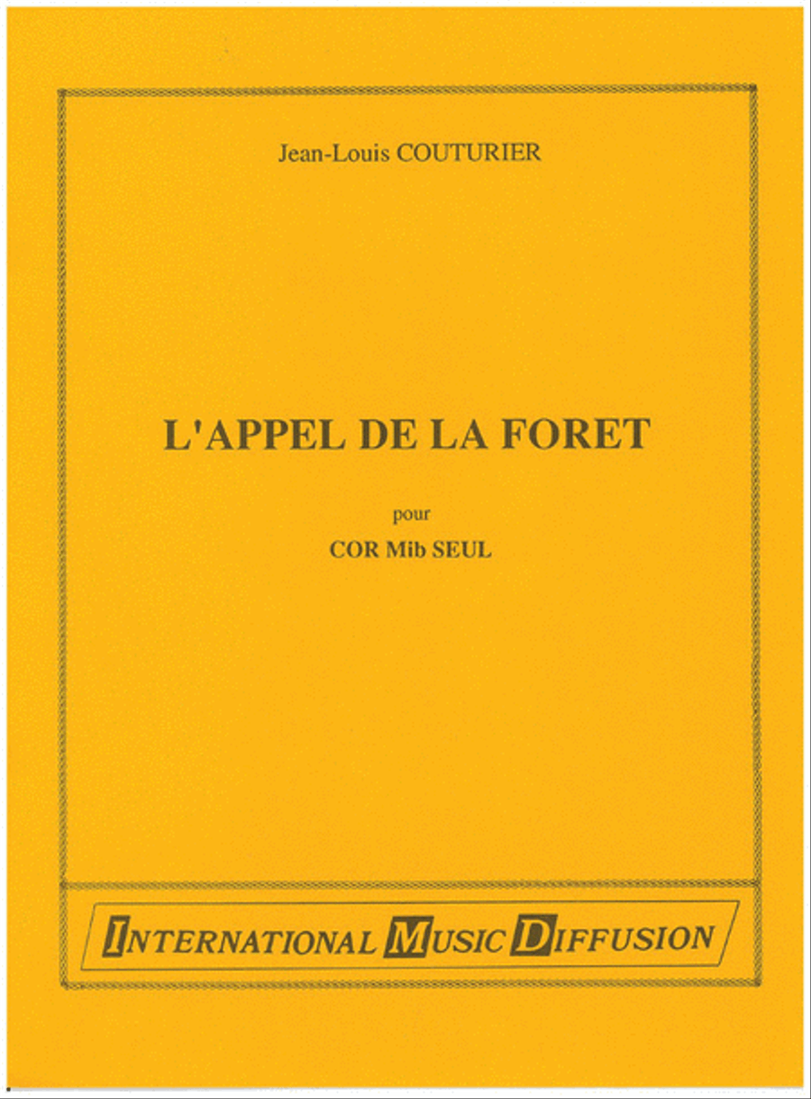 L'Appel De La Foret Horn Solo scores gallery preview page 1