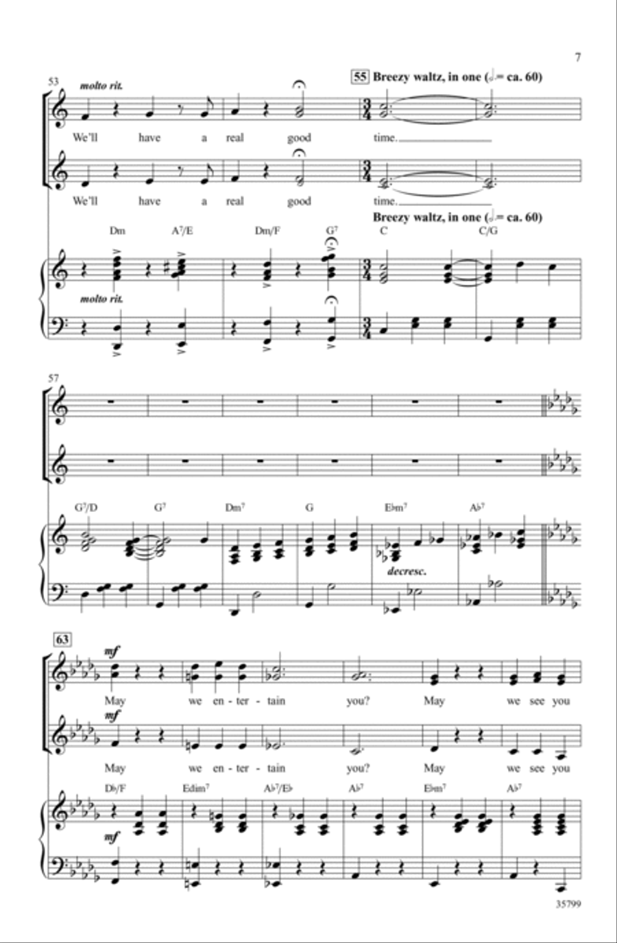 Let Me Entertain You (from Gypsy) Choir scores gallery preview page 6