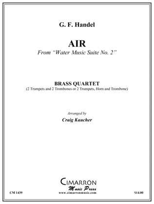 Book cover for Air from Water Music Suite No. 1
