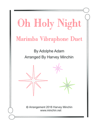 Oh Holy Night - Marimba Vibraphone Duet