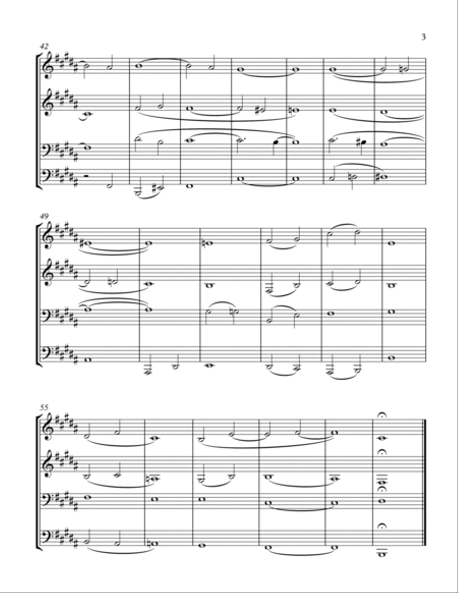 The Unknown Brass Ensemble scores gallery preview page 3