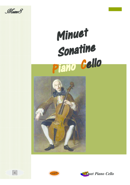 A minuet sonatine for Cello and Piano duet pdf mp3 image number null