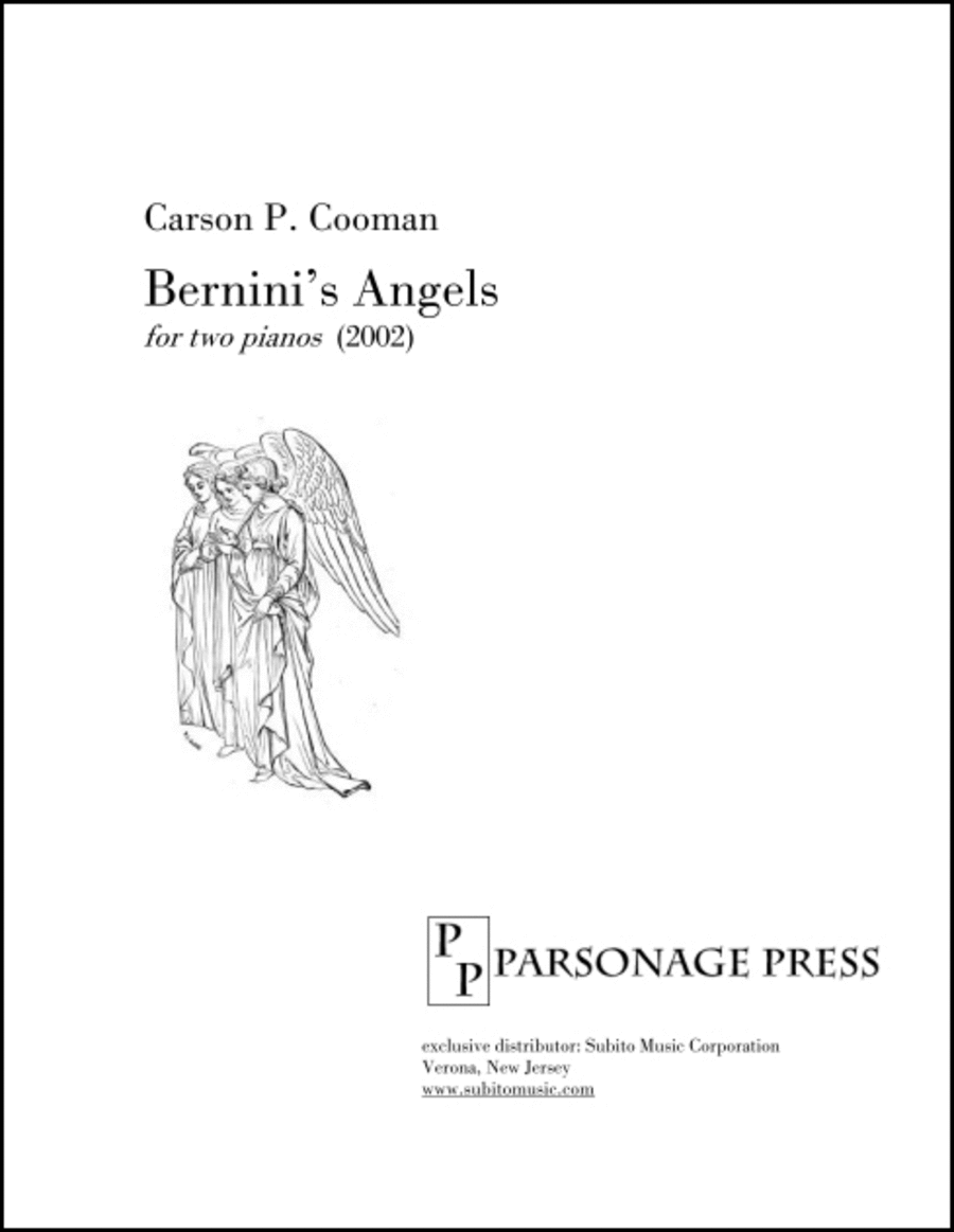 Bernini's Angels Bernini's Angels 2 Pianos, 4-Hands scores gallery preview page 1