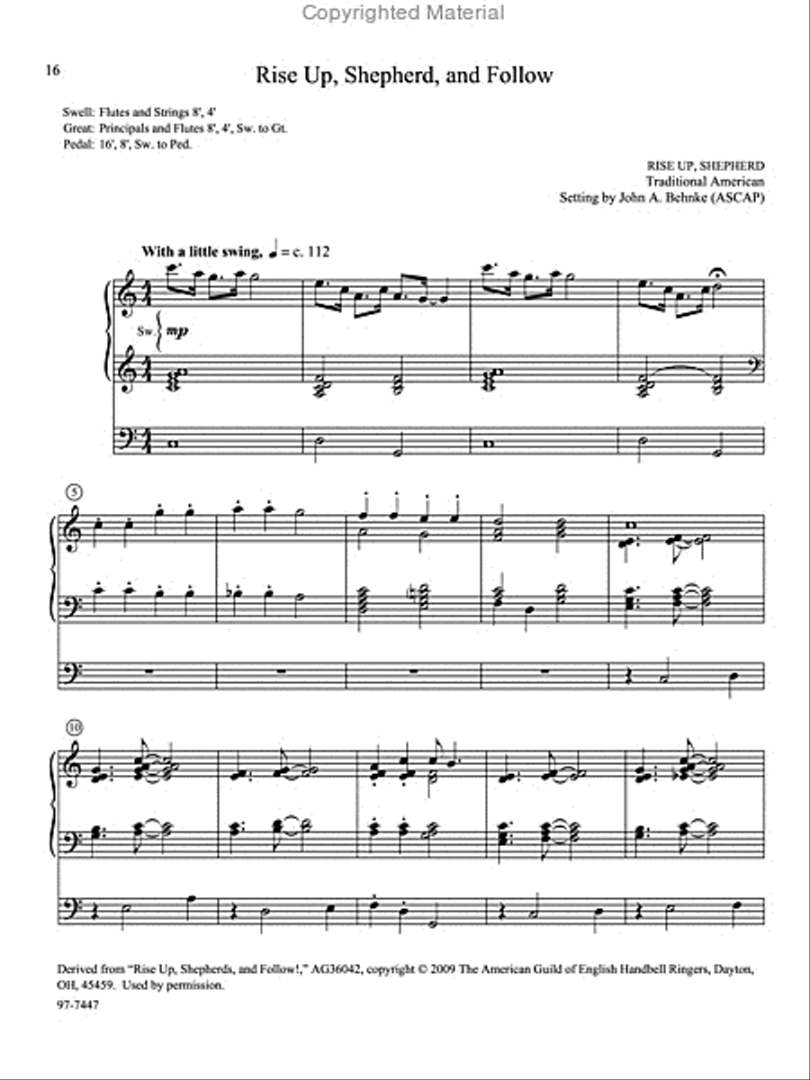 Five Preludes of Praise, Set 7 Organ scores gallery preview page 5