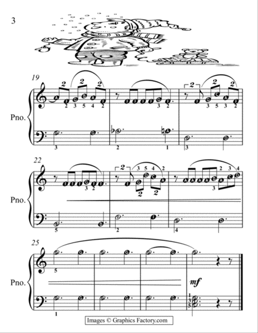 Petite Classics for Easiest Piano Booklet Q1 Easy Piano scores gallery preview page 5