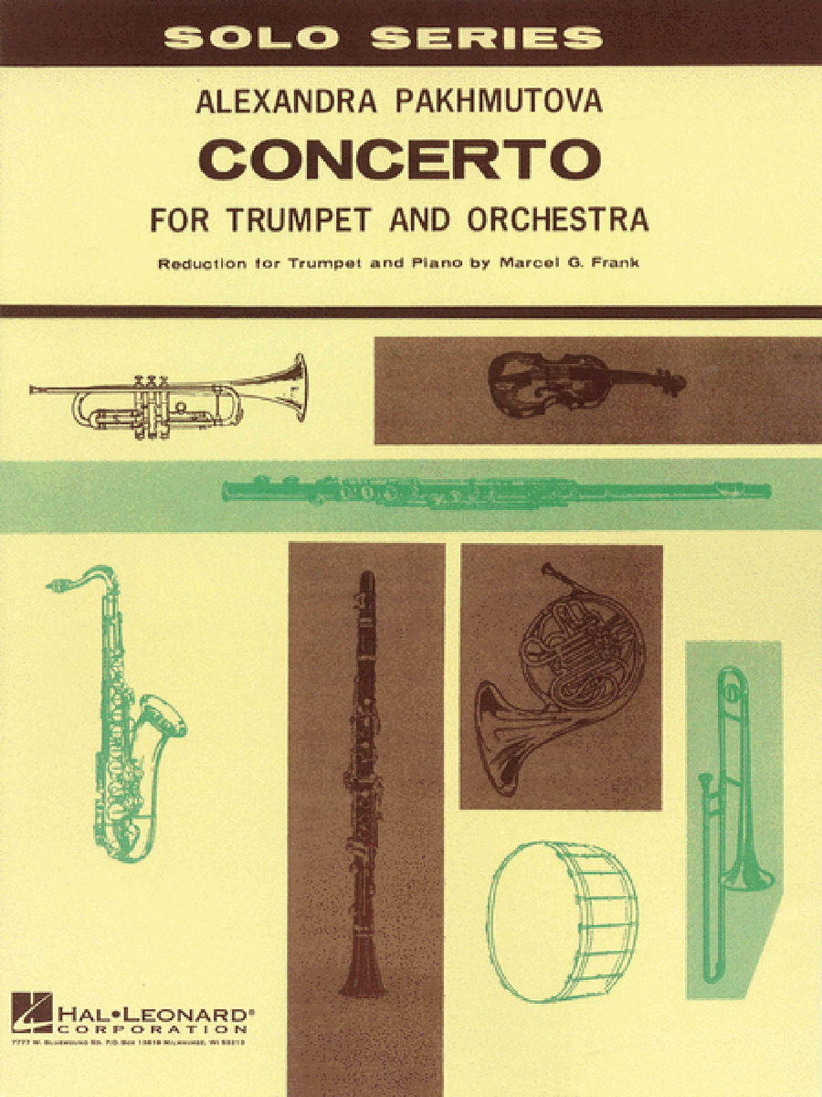 Concerto for Trumpet and Orchestra Orchestra scores gallery preview page 1